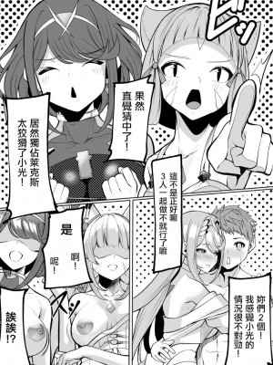 (C103) [腹イタ産業 (シロパカ)] 常夏の聖杯 (ゼノブレイド2。[中国翻译]_16