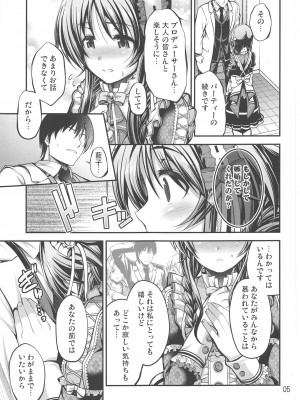 (C95) [listless time (ment)] 私のおおかみさん4 (アイドルマスター シンデレラガールズ)_04