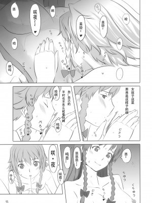 (COMIC1☆4) [てろめあな (ぐすたふ)] かの×かの (東方Project) [中国翻訳]_16