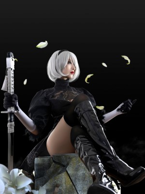 [凰儿_] 尼尔：机械纪元  2b_48