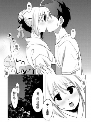 [萌の羽翼汉化组] (C78) [CROSS FIRE (Azu)] Fate／fireworks (Fate／stay night)_19