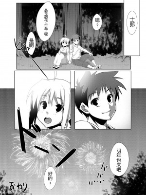 [萌の羽翼汉化组] (C78) [CROSS FIRE (Azu)] Fate／fireworks (Fate／stay night)_29