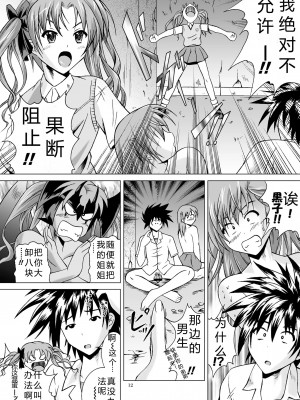 [章鱼丸子汉化组] (C77) [Special☆Week (藤城成騎)] とある少女に貫通砲 (とある科学の超電磁砲)_12