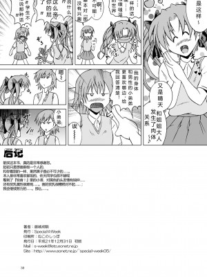 [章鱼丸子汉化组] (C77) [Special☆Week (藤城成騎)] とある少女に貫通砲 (とある科学の超電磁砲)_30