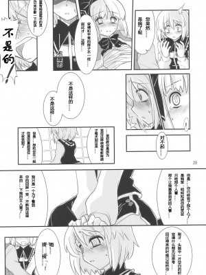 [冥月漢化組] (C77) [藤色茶房 (藤伊洵)] THE SUN AND THE MOON (東方Project)_THE_SUN_AND_THE_MOON_029