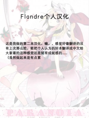 [Flandre个人汉化] (紅のひろば3) [KOTI (Aとし)] PARANOIA (東方Project)_37