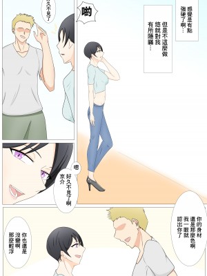 [月極] 年上ボーイッシュな彼女とネトラセプレイ｜和年上男人婆的女朋友綠帽Play [中国翻訳]_11