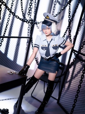 星之迟迟 - 2024年02月计划C RE0-蕾姆 狗耳警官_037