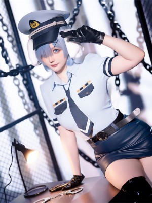 星之迟迟 - 2024年02月计划C RE0-蕾姆 狗耳警官_007