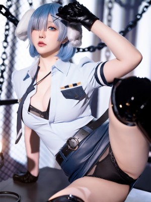 星之迟迟 - 2024年02月计划C RE0-蕾姆 狗耳警官_051