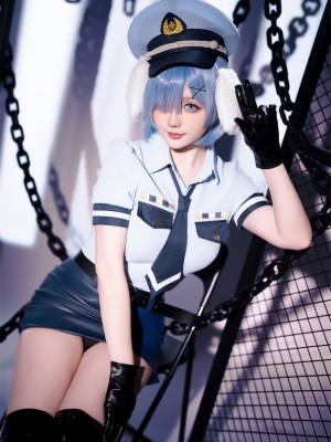 星之迟迟 - 2024年02月计划C RE0-蕾姆 狗耳警官_023
