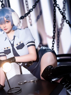 星之迟迟 - 2024年02月计划C RE0-蕾姆 狗耳警官_043