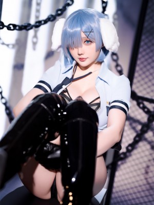 星之迟迟 - 2024年02月计划C RE0-蕾姆 狗耳警官_061