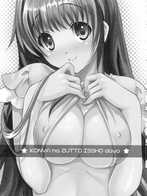 [渣渣汉化组] (C80) [Reak (TAKTO)] 今夜はずっと一緒だよ_02