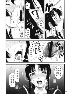 [黑条汉化] [俺たちミスノン一家 (ミスノン・ザ・グレート)] 喰霊-辱- (喰霊)_IMAGE_12