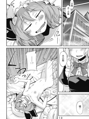 [动情局汉化组] (C76) [くらげのかんづめ (よしの)] Bell, Book and Candle (東方Project)_09