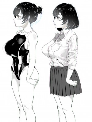 [無修正] [あお色一号] 水泳部の彼女が親友を拒めなくなる過程 [中国翻訳] [LKM渣嵌]_74