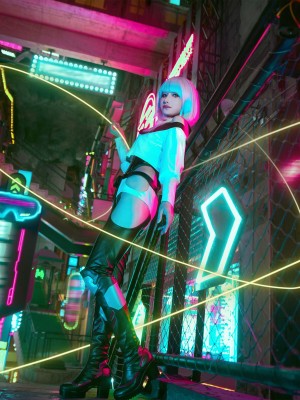 鹿八岁baby - 赛博朋克：边缘行者 露西_46