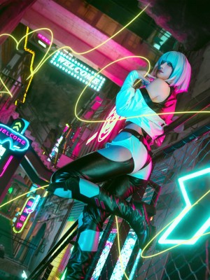 鹿八岁baby - 赛博朋克：边缘行者 露西_51