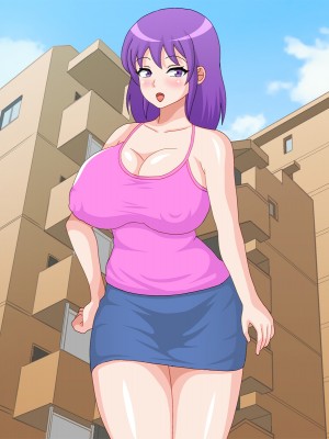 [Pixie Mint] 僕を誘惑する親戚のデカ尻おばさん_066