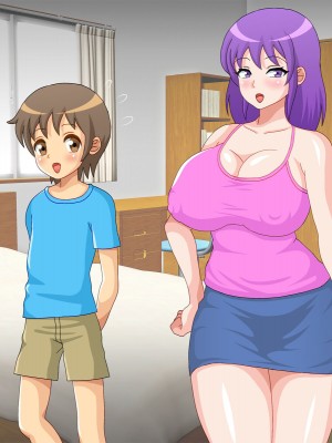[Pixie Mint] 僕を誘惑する親戚のデカ尻おばさん_071