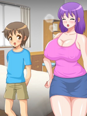 [Pixie Mint] 僕を誘惑する親戚のデカ尻おばさん_069