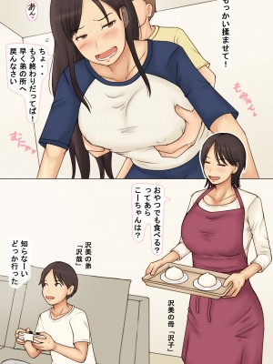 (同人誌) [なみなみぱいん] 友達の姉のおっぱいを揉みまくった結果3 沢美完結編_15