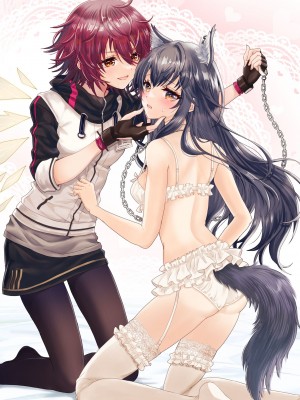 [Arche d'espoir (Chiwa)] あたしのかわいいオオカミちゃん (明日方舟)｜ 我可爱的小黑狼 [矢来夏洛个人汉化] [DL版]_03