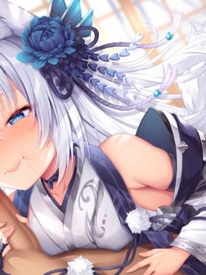 [もふもふ苑 (空色れん)] 夜刀様【01】 おくちで…❤ [中国翻訳]_22