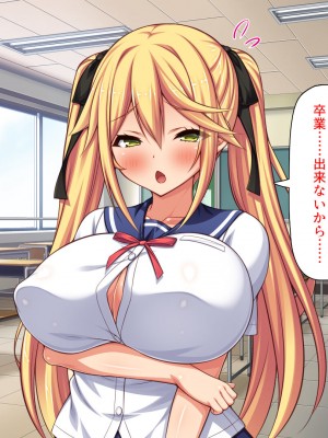 [汁っけの多い柘榴] 俺との子作り実習で妊娠しないと卒業できません_371