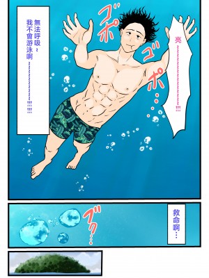 [べにー研究所] 元ヤン母、無人島にてメスになる 前編 [中国翻訳]______008