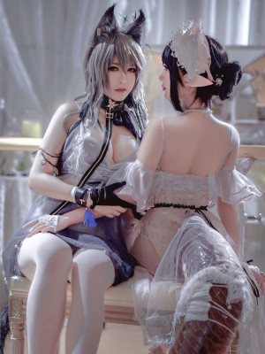 面饼仙儿&半半子 - Arknights 黑x森蚺バレエ_07