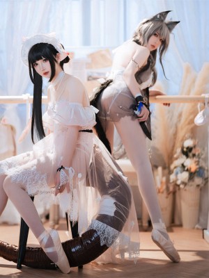 面饼仙儿&半半子 - Arknights 黑x森蚺バレエ_37