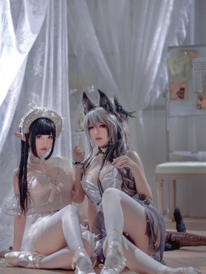 面饼仙儿&半半子 - Arknights 黑x森蚺バレエ_14