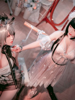 面饼仙儿&半半子 - Arknights 黑x森蚺バレエ_44