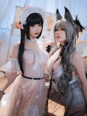 面饼仙儿&半半子 - Arknights 黑x森蚺バレエ_31