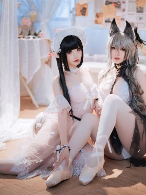 面饼仙儿&半半子 - Arknights 黑x森蚺バレエ_56