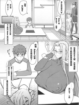 [黎欧×新桥月白日语社](COMIC1☆15) [破壊大帝国 (破壊大帝)] ツマミグイ (Fate stay night) [中国翻訳]_002