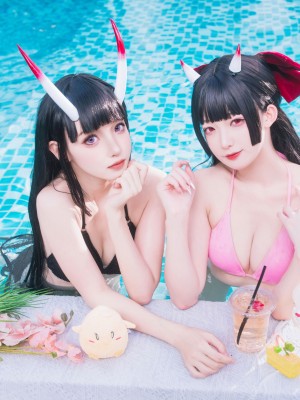 封疆疆 ＊ 祖木子 能代x酒匂泳装_17