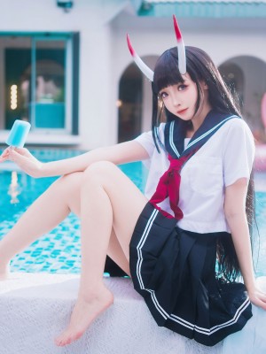 封疆疆 ＊ 祖木子 能代x酒匂泳装_33