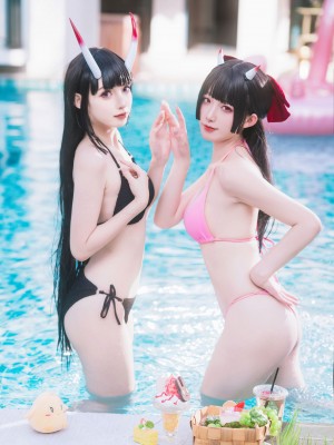 封疆疆 ＊ 祖木子 能代x酒匂泳装_13