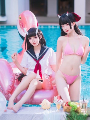 封疆疆 ＊ 祖木子 能代x酒匂泳装_26