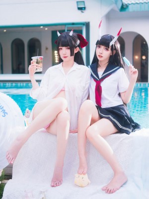 封疆疆 ＊ 祖木子 能代x酒匂泳装_29