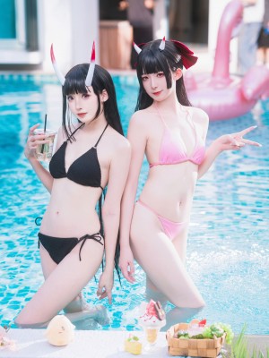 封疆疆 ＊ 祖木子 能代x酒匂泳装_16