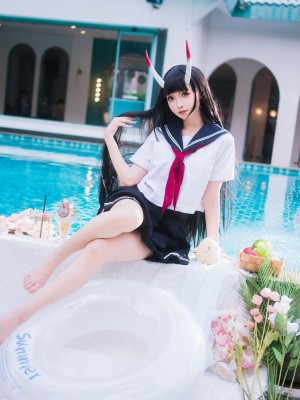 封疆疆 ＊ 祖木子 能代x酒匂泳装_41
