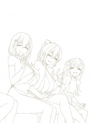 [左藤空気] Corrupted party～堕ちた乙女達～ + 線画集 + Corrupted Party side 詩乃ちゃんねる Special Novel&nbsp;&nbsp;[DL版]_257