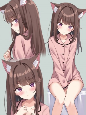 [ねこのみみ (Thalia)] 渋々頼みを聞いてくれるうちの猫 [DL版] [中国翻訳]_12