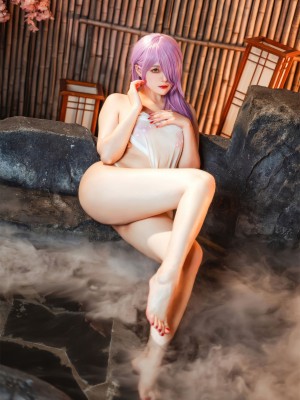 Natsuko夏夏子 - 碧蓝航线 的里雅斯特温泉夜_31