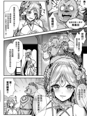 [一ノ瀬ランド] 淫らなエルフさんはオークくんがお好き2｜淫靡的精靈深愛著獸人君2 [中文] [無修正]_0006