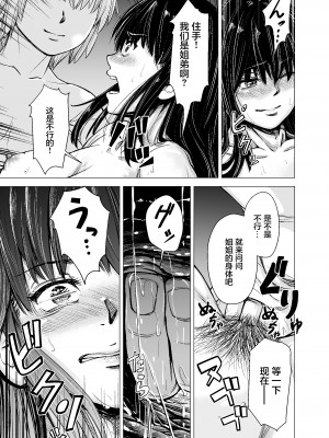 [いーないん (いーなん)] もう、姉として認識できない。｜我没办法再把她当作姐姐 [着火个人汉化] [無修正]_20